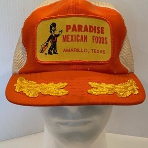 Vintage Mesh Trucker Hat
Adjustable strap, plastic no tears
Wide Brim